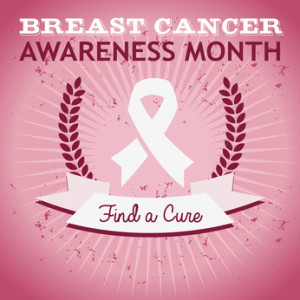 Breast Cancer Ribbon Awareness Poster